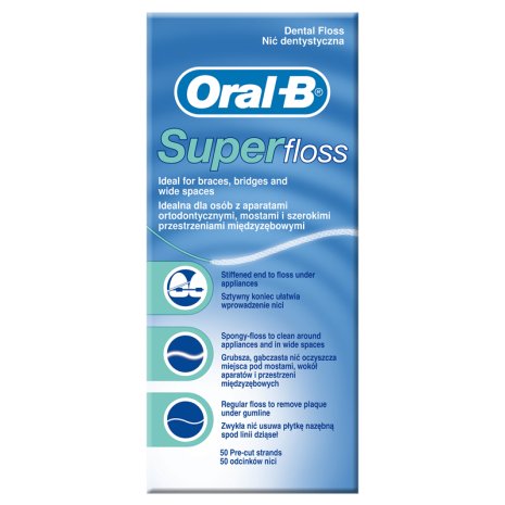 Oralb Superfloss Filo Interden