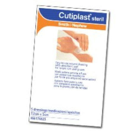 CUTIPLAST STERIL 7,2X5CM 5PZ