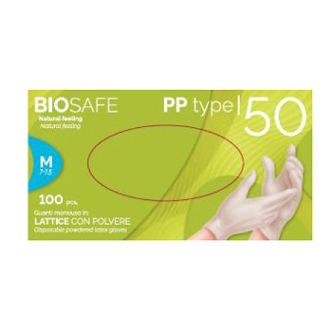 BIOSAFE PLUS GUANTO LAT C/P L