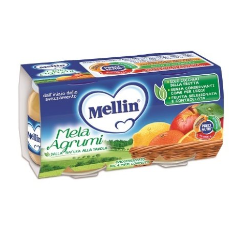 MELLIN-OMO MELA/ARANC 2X100G