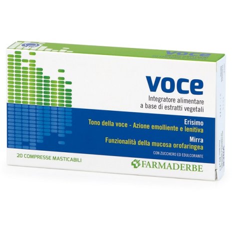 NUTRA VOCE 20CPR NUTRA VOCE 20CPR