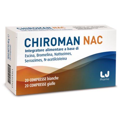 Chiroman Nac 20cpr Bi+20cpr Gi
