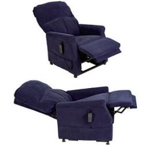 POLTRONA ELEV 2MOTORI BLU