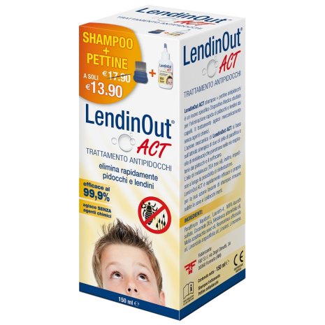 LENDINOUT ACT A/PIDOCCHI 150ML