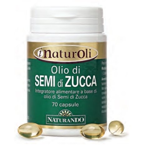 NATUROLI OLIO SEMI ZUCCA 70CPS