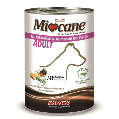 MIOCANE PATE' AGNELLO E PATATE