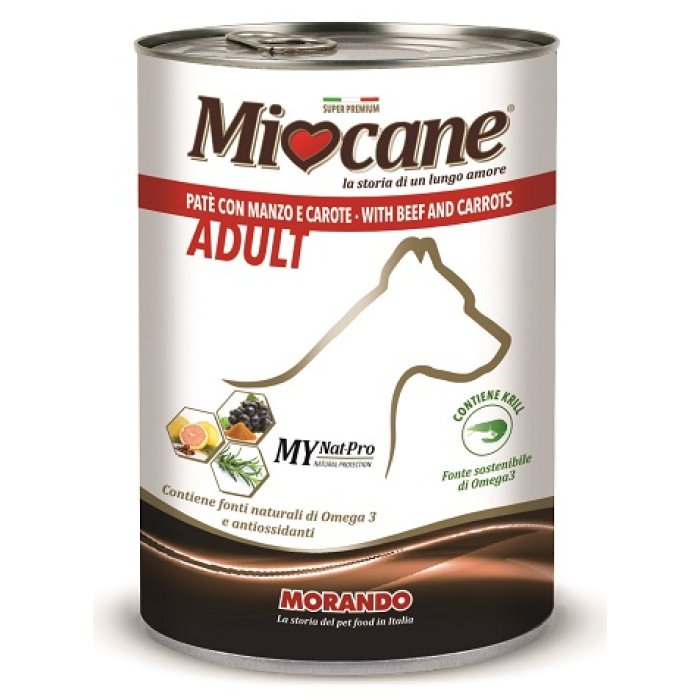 MIOCANE PATE' MANZO E CAROTE