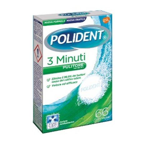 Polident 3 Minuti 66cpr