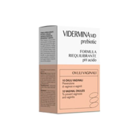 Vidermina Prebiotic Ovuli 10pz