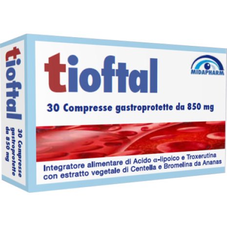TIOFTAL OLTALMICO 30CPR GASTROR.