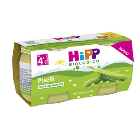 HIPP BIO OMOG PISELLI 2X80G HIPP BIO OMOG PISELLI 2X80G