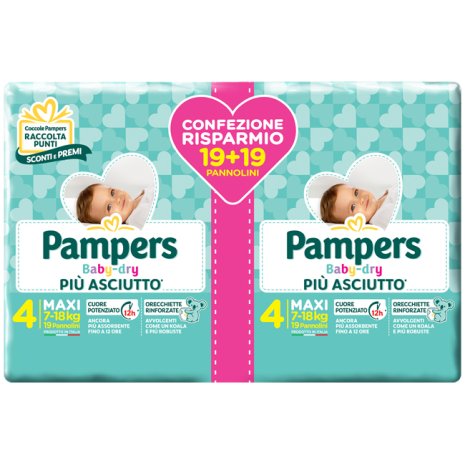 PAMPERS BD 4 MAXI 7-18KG 38PZ 27