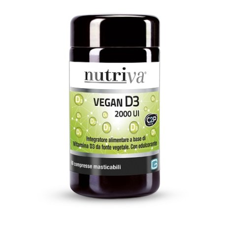 Nutriva Vegan D3 60cpr 2000ui