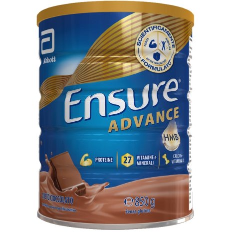 ENSURE ADVANCE CIOCCOLATO 850G ENSURE ADVANCE CIOCCOLATO 850G
