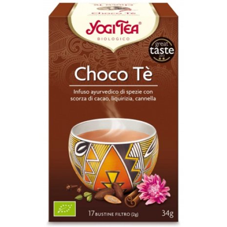 YOGI TEA CHOCO TE' BIO 34G YOGI TEA CHOCO TE' BIO 34G