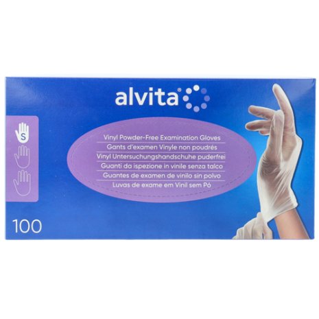 ALVITA GUANTI VINILE S/POLV L