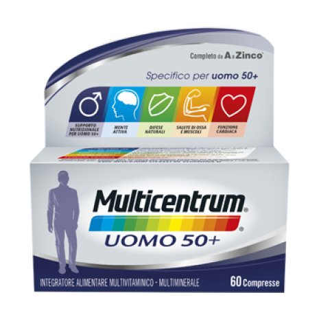 Multicentrum Uomo 50+ 60cpr