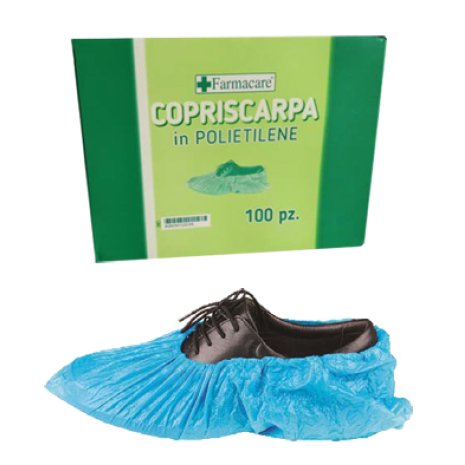 CALZARI MONOUSO BLU IMPER.100PZ