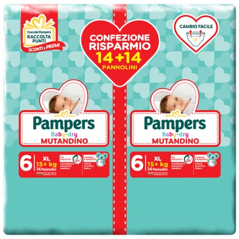 PAMPERS BD MUT DUO DWCT XL28PZ