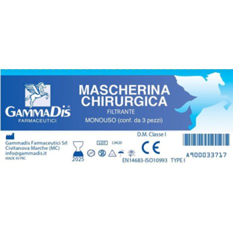 GAMMADIS MASCHERINA CHIR 3PZ
