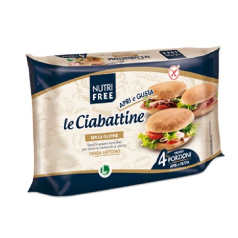 NUTRIFREE LE CIABATTINE 4X50G NUTRIFREE LE CIABATTINE 4X50G
