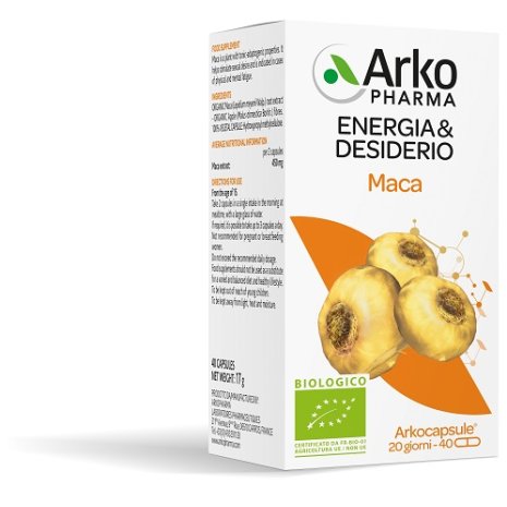 Arkocps Maca Bio 40cps