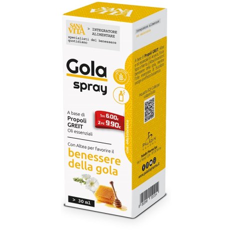 Sanavita Gola Spray 30ml Sanavita Gola Spray 30ml