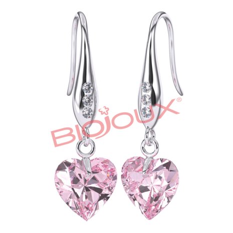 BJT722 ORECCHINI RA HEART SS