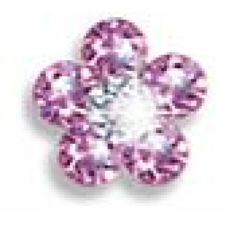 BJT941 ORECCHINI 6 CRYSTAL SS