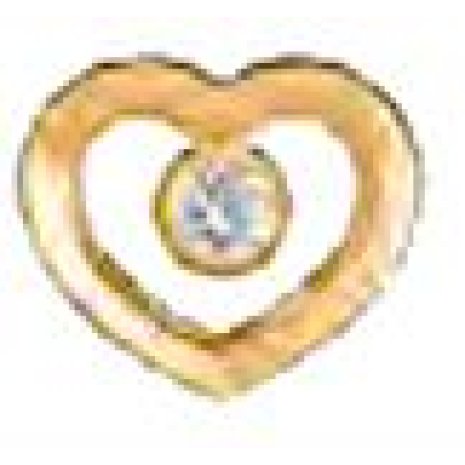 BJT207 ORECCHINI HEART SOLI GP