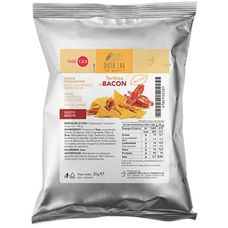 DLAB TORTITOS AL BACON 30G