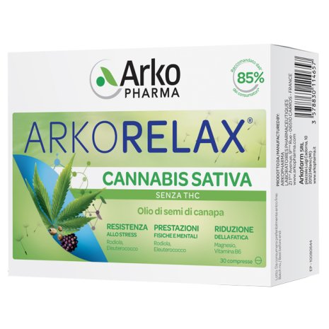 Arkorelax Cannabis Sativa30cpr