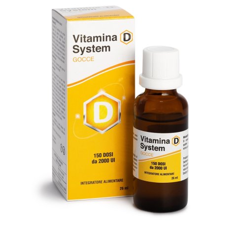 VITAMINA D3 SYSTEM 2000UI GTT 26 VITAMINA D3 SYSTEM 2000UI GTT 26