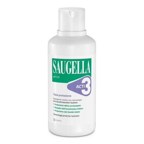 Saugella Acti3 Det Intimo500ml