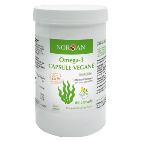 NORSAN OMEGA 3 VEGANO 80CPS S/G(