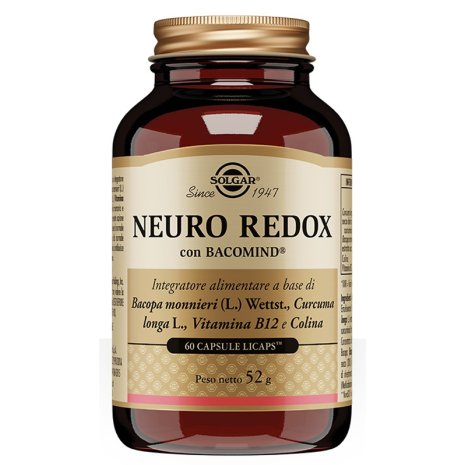 SOLGAR NEURO REDOX 60CPS VEG