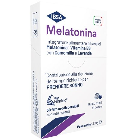 Melatonina Ibsa 30film Orali