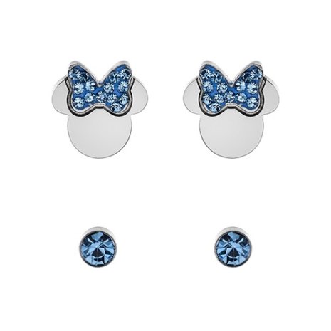 DISNEY SET ORECCHINI MINNIE BL