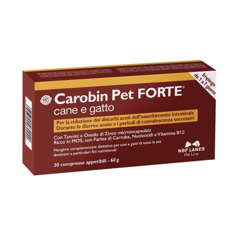 CAROBIN PET FORTE 30CPR