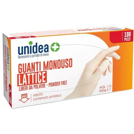 UNIDEA GUANTI S/POLV LAT  L