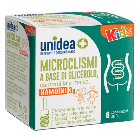 UNIDEA MICROCLISMI KIDS   3MG
