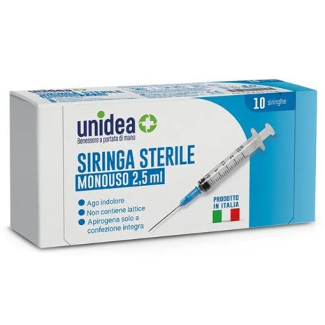 UNIDEA SIRINGA MONOUSO    2,5ML
