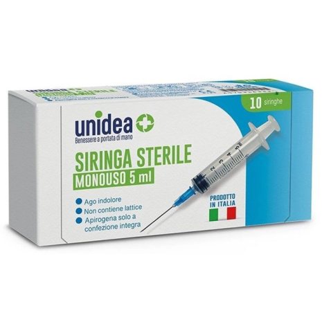 UNIDEA SIRINGA MONOUSO    5ML
