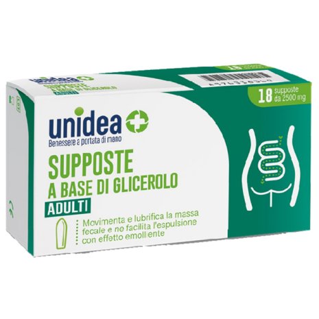 UNIDEA SUPPOSTE GLICERINA 2500MG