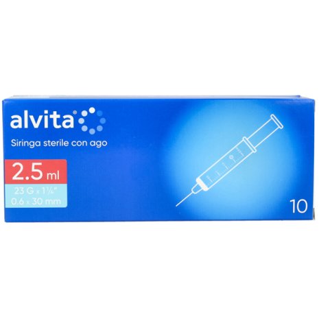 ALVITA SIRINGA 2,5ML G23 10PZ