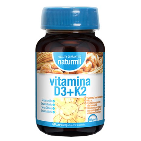 NATURMIL VITAMINA D3+K2 60CPR DI NATURMIL VITAMINA D3+K2 60CPR DI