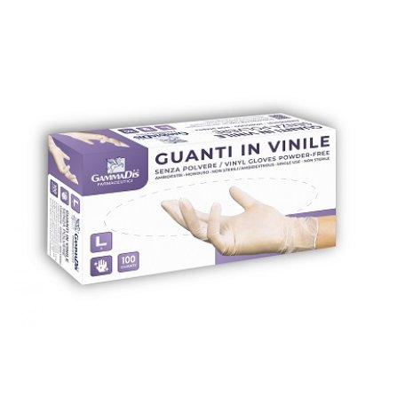 GAMMADIS GUANTI VINIL S/P M