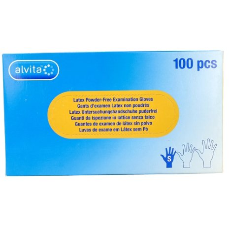 ALVITA GUANTI LATT S/TALCO S