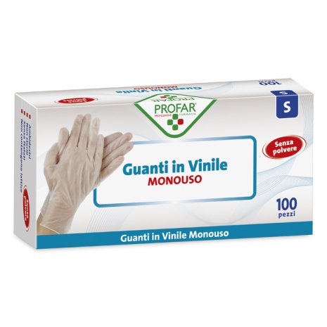 PROFAR GUANTO VINILE S 100PZ