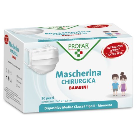 PROFAR MASCHERINA CHIR BB 50PZ